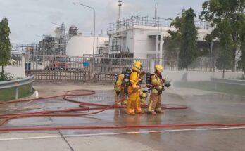 การซ้อมแผนระงับเหตุฉุกเฉินร่วมกับ กนอ. – ASIA – IRP